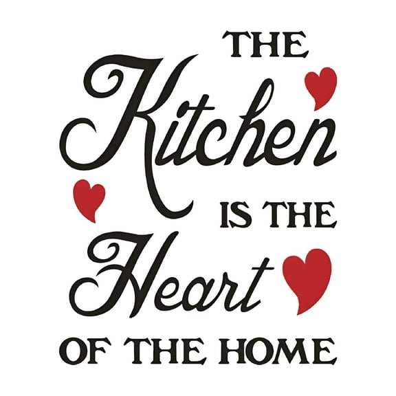 CCOCC 2026 New Wall Stickers Kitchen Wall Vinyl Kitchen Decals 1Pc Art Dining Quote Decor Stickers Room Home Decor for Kitchen,Dining Room,Living Room,Office,Pantry