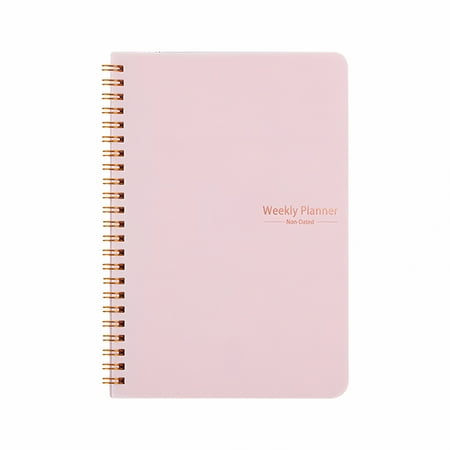 CCOCC 2026 New Weekly Planner with Habit Tracker Undated 52 Weeks to Do List Notebook Teacher Academic Weekly Planner Notebook for Weekly Goals Work Planner,5.8" X 8" - Pink Reusable Planner