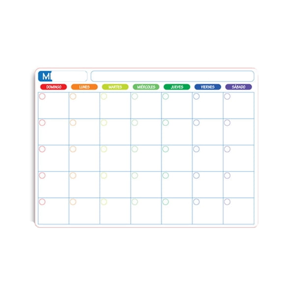 CCOCC 2026 New White Board Calendar Dry Erase Easy Write and Erase Design Rolling Whiteboard Magnetic Attachmentmagnets for Whiteboard for Home Office School Planning Organizing Scheduling