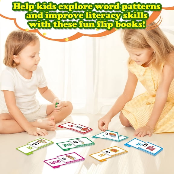 CCOCC 2026 New Word Families,Letter Sounds Flash Cards,Abc Vocabulary Flash Cards,Kindergarten Sight Word Flash Cards,Learn to Read Phonics Flash Cards,Read and Rhyme Flip Activity Book,Reading Games