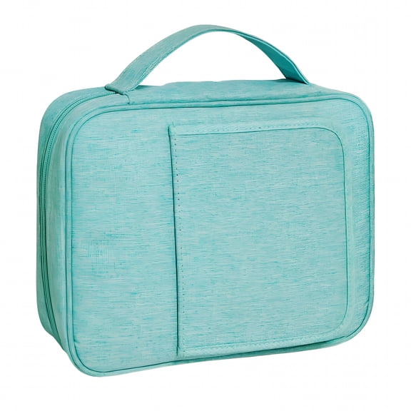CCOCC 2026 New Zipper Binder Bag with Handle Large Capacity Waterproof Document File Binder Storage Organizer Multi-Pocket Portfolio Organizer Case
