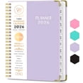 thumbnail image 1 of CCOCC 2026 Planner Weekly Monthly Planner Calendar Notebook(Jan-Dec.2026,6.3"x8.5")Daily Agenda Schedule Planner 2026 for Office,Home,Academic Supplies, 1 of 7