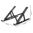 thumbnail image 1 of CCOCC 2PCS Laptop Stand Ergonomic Design for Health Hollow Design for Enhanced Cooling Desk Accessories Six Adjustable Heights Universal Compatibility Computer Stand, 1 of 5