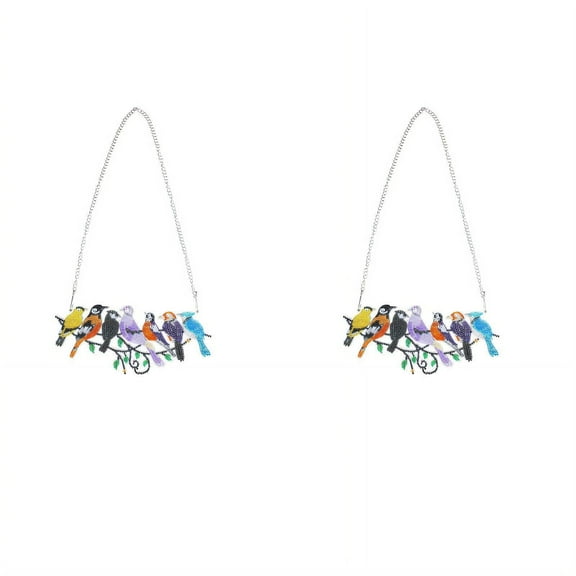 CCOCC 2Pcs Diamond Painting,12*12in Dimond Art,Magpie Maxdia Painting Kits for Kids Ages 4-8