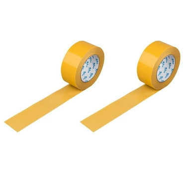 CCOCC 2Pcs Double Sided Tape,Premium Grid Design Double Sided Tape for Enhanced Adhesion,Heavy Duty Double Sided Tape for Secure Applications,Yellow