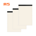 thumbnail image 1 of CCOCC 3 Pcs Note Pads Blank Note Pads White Color Paper Tearable Notepad 5.8*8.8" 80 Sheets, 1 of 6
