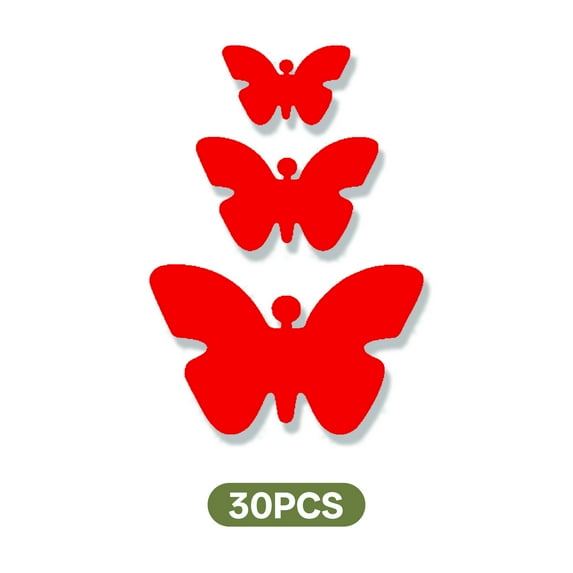 CCOCC 30Pcs Mirror Stickers,Shiny Scratch Resistant Panels Wall Decor Living Room,Flexible Wall Placement Gym Mirror,Red