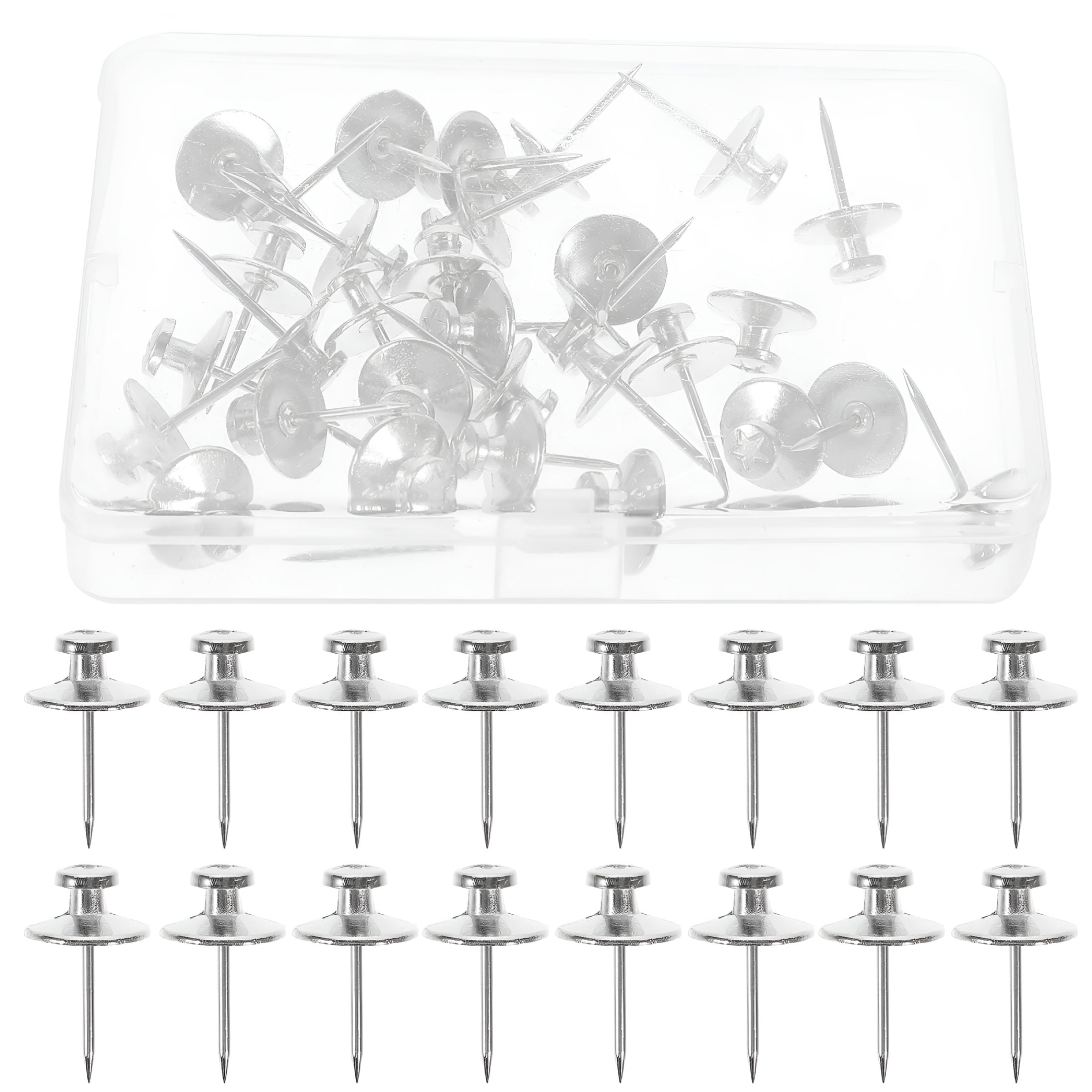 CCOCC 30Pcs Push Pins Replaceable Pushpins Map Thumbtacks Cork Board ...