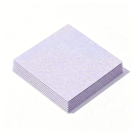 CCOCC 36 Sheets Holographic Sticker Paper,Transparent Vinyl Laminate Film,Clear Overlay Lamination Sticker Paper Self Adhesive Waterproof Gem,Dot,Colorful,Star Patterns