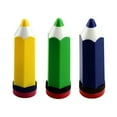 thumbnail image 1 of CCOCC 3Pcs Pencil Sharpener Manual,Manual Plastic Housing Cute Pencil Sharpener,Single Hole Crayon Style Colored Pencil Sharpener,Mix5, 1 of 7