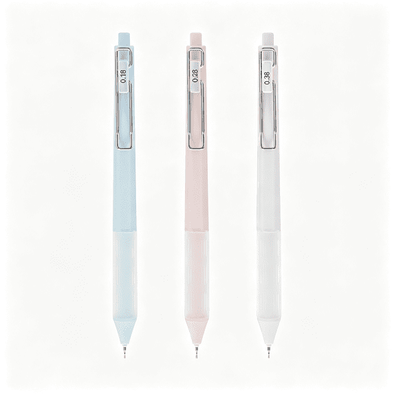 CCOCC 3Pcs Ultra Fine Point Pens,Black Ink Pens 0.18Mm/0.28Mm/0.38Mm ...