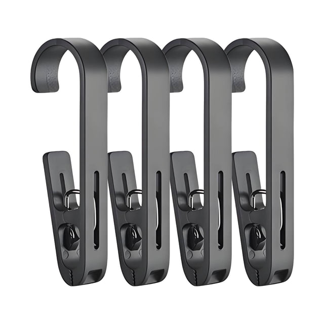 CCOCC 4 Pcs Binder Clips,Sturdy Build Wall Hanging,Secure Hold ...
