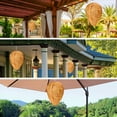 thumbnail image 1 of CCOCC 4 Pieces Waterproof Wasp Nest Decoys Hanging Hornet Deterrents Fake Cloth Wasp Nest Non-Toxic Bee Decoy Deterrent for Home and Garden Outdoors, 1 of 7