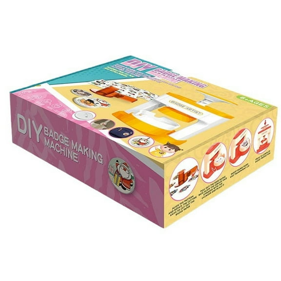 CCOCC 48Pcs Button Maker,User-Friendly Pin Maker,High-Quality Material Button Maker Machine,Supplement Pack