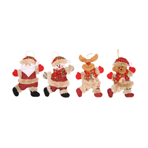 GJX 4Pcs Christmas Ornaments,Christmas Tree Ornaments Set,Christmas Decorations