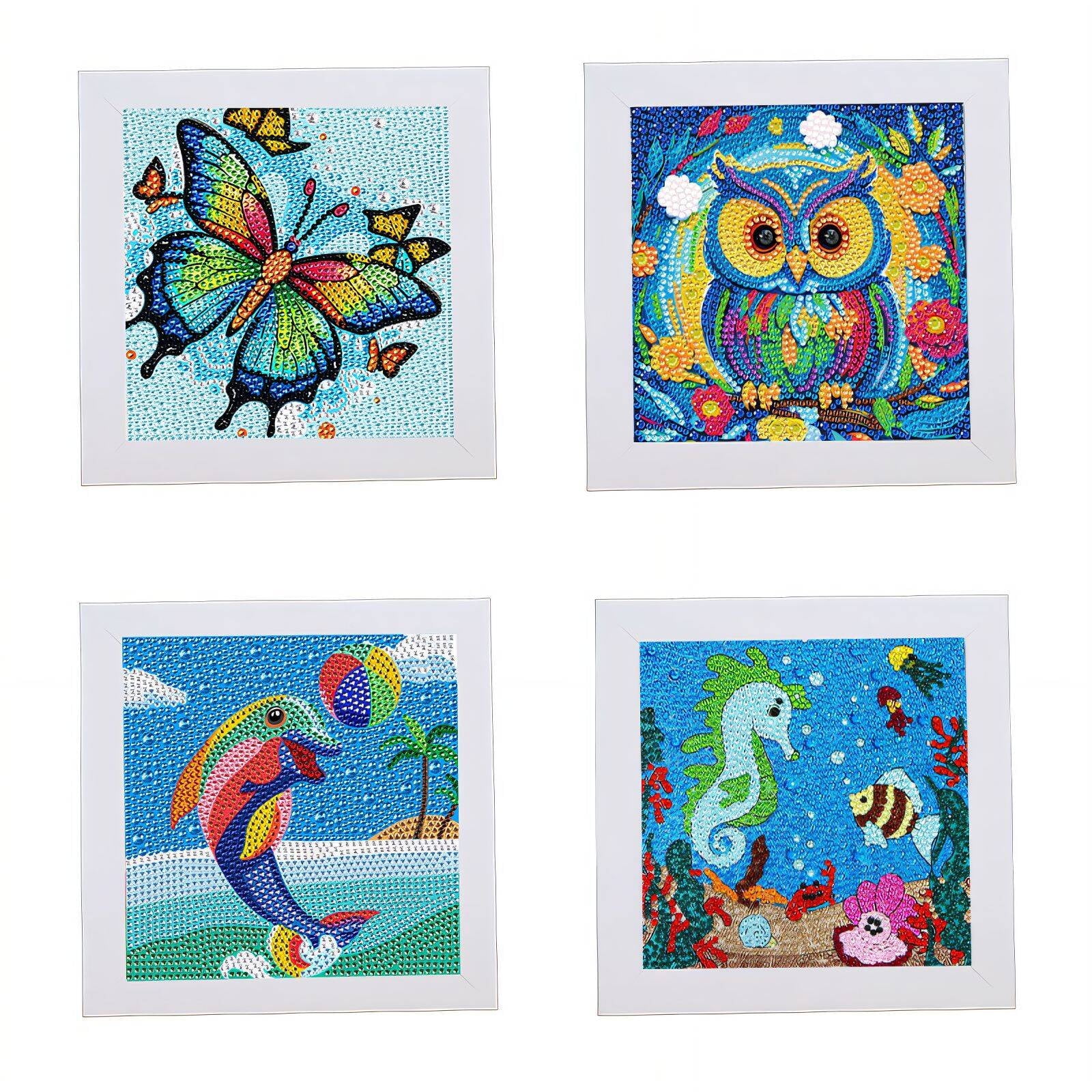 DIY Diamond Art Kit ダイヤモンドアートクラブ Amazon.com: DIAMOND ART CLUB Fox Diamond Art Painting Kit