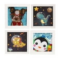thumbnail image 1 of CCOCC 4Pcs Diamond Painting,Enhance Crafting Skills Diamond Dotz,Rich Creative Experience Diamond Painting Kit,Colorall3, 1 of 4