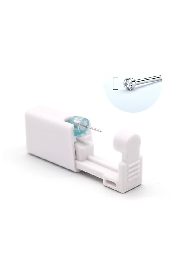 4Pcs Ear Piercing Kit Safe & Hygienic Nose Piercing Kit Quick Piercing Nose Piercings Kit Disposable Tool