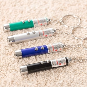 CYFW 4Pcs USB Rechargeable Laser Pointer Cat Toy,5 Switchable Patterns