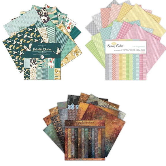CCOCC 4Pcs Scrapbook,Customizable DIY Scrapbook Album,Perfect Photocard Binder,Fun 6"x6" Scrapbook for Crafting Enthusiasts