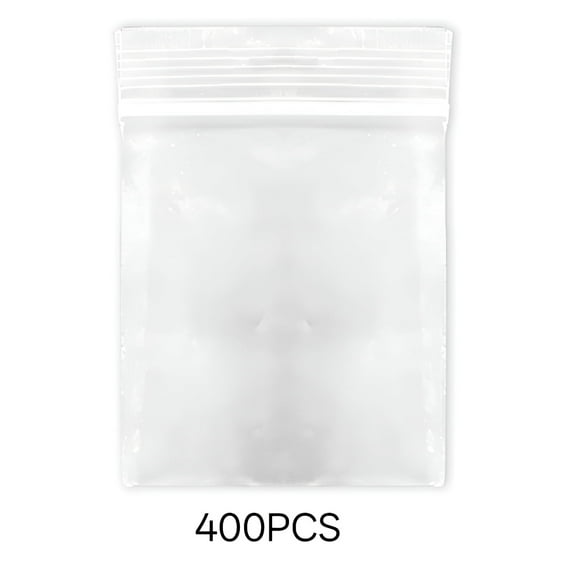CCOCC 4Pcs Small Plastic Bags,High Gas Resistance Function Small Ziplock Bag,Optimized Elongation Mini Ziplock Bags,400