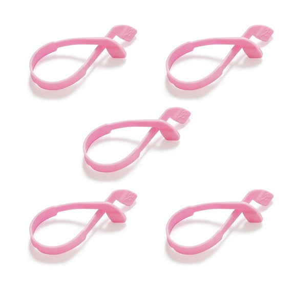 CCOCC 5 Pcs Glasses Strap,Adjustable Strap Eyeglass Chains for Women,Comfortable Non-Slip Eyeglasses Strap,Pink