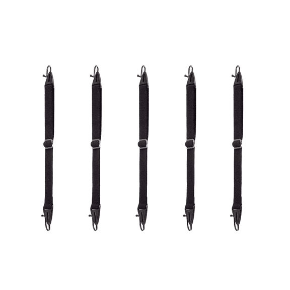 CCOCC 5 Pcs Glasses Strap,Sports Glasses Chain,Secure Non-Slip Hold Sunglasses Strap,Black