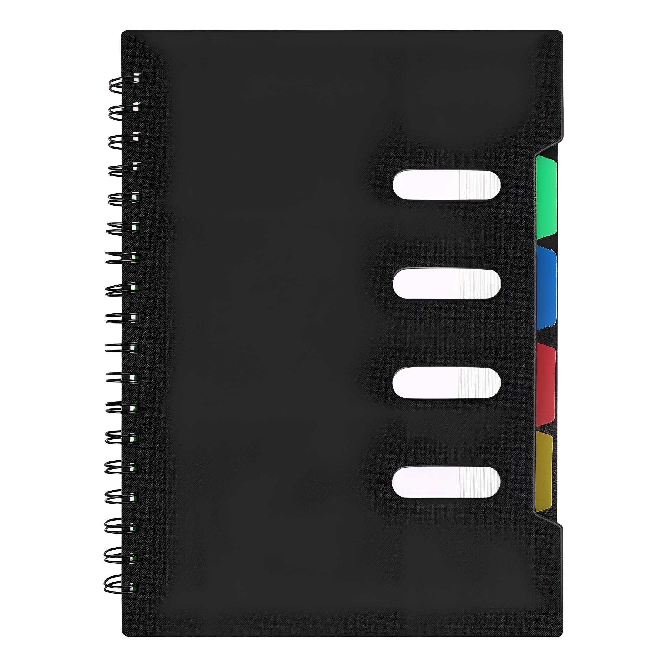 CCOCC 5-Subject Spiral Notebook with Divider Tabs - Wide Ruled ...