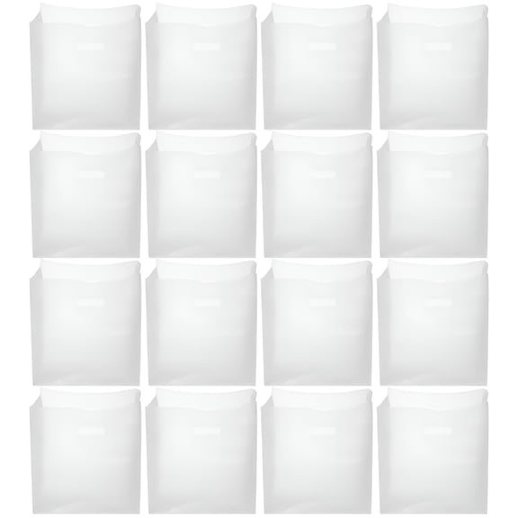 CCOCC 50 Pcs Bento Bag Snack Bags Plastic Packaging Gift Food Clear Bulk Travel