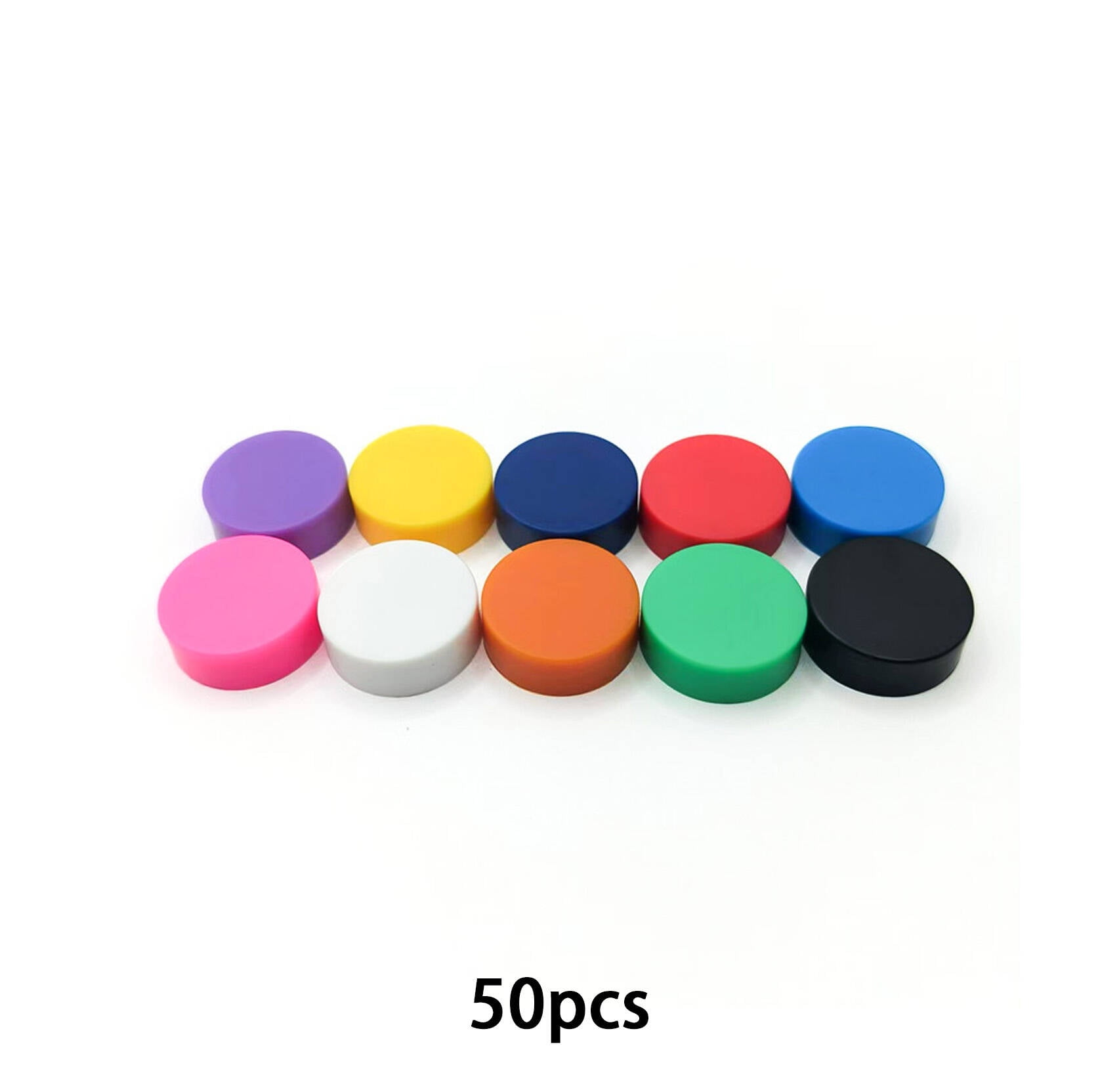 CCOCC 50 Pcs Magnets for Whiteboard,Eye-Catching Colors Magnets ...