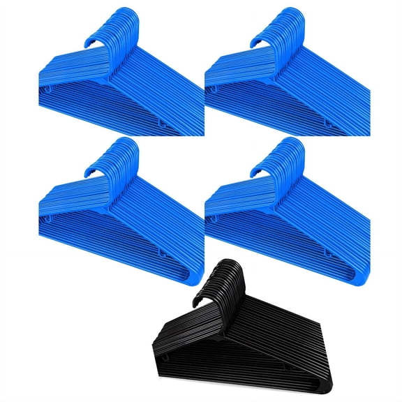 CCOCC 50 Pcs Space Saving Hangers for Clothes Securely Holds Strappy Clothes Without Slipping Off,Perfect for Dresses Hanger,S3