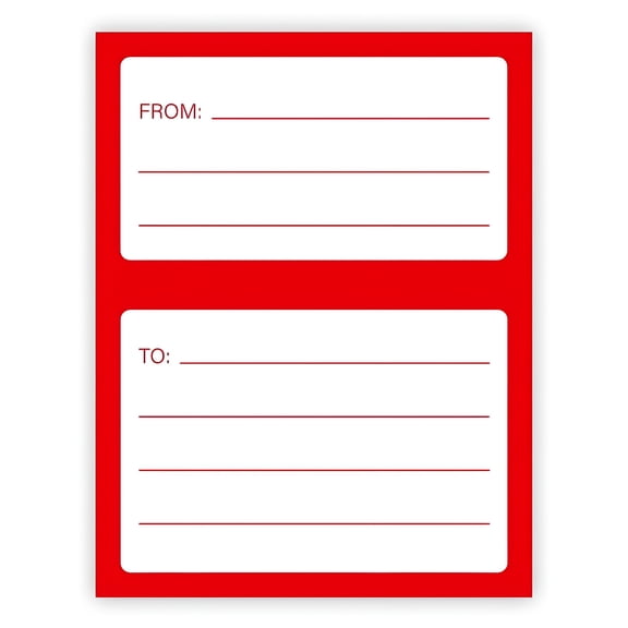 CCOCC 50 stickers/pack universal address mailing label sticker self-adhesive handwritten for mailing box envelope and shipping label