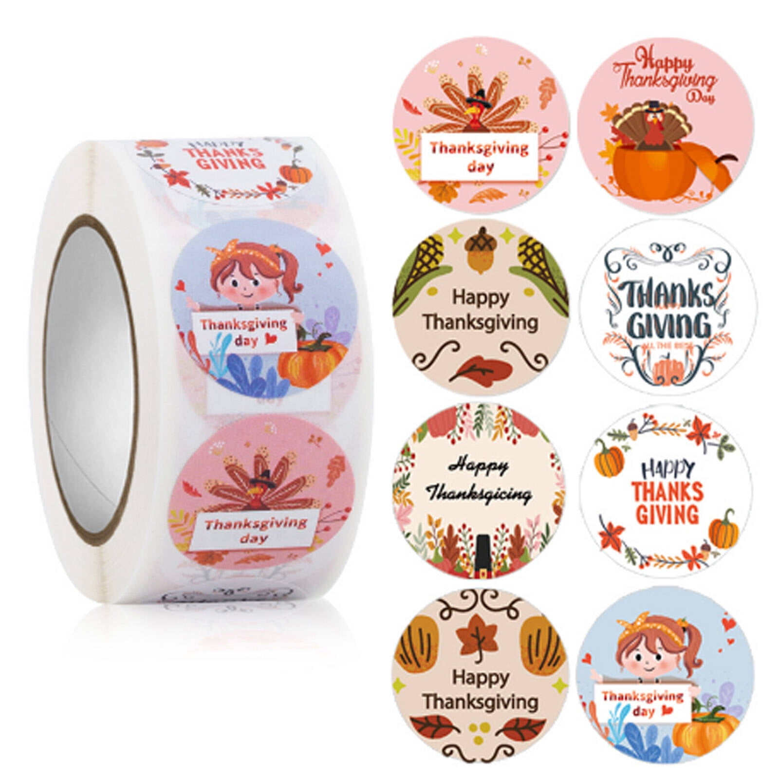Thanksful Sticker CCOCC 500 Pcs Thank You Stickers,Adhesive Thank You Stickers ...