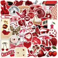 CCOCC 50Pcs Aesthetic Cherry Girls Stickers Pack Cool Y2K Sticker for ...