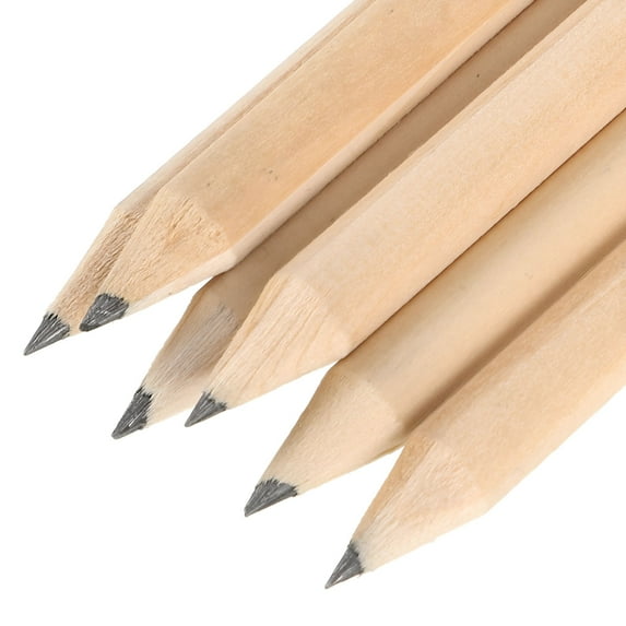 CCOCC 50Pcs Small Pencils Golfing Pencils Golfs Short Pencils Golfs Pencils Half Pencils Wooden Pencils (HB)