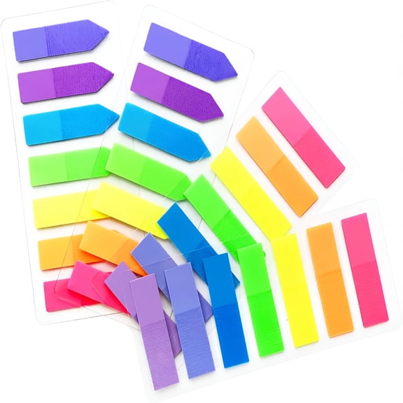 CCOCC 560Pcs Page Markers Sticky Index Tabs Book Annotation Notes Small Pop Up Index Flag Tabs,Post Tabs Flags Stickers