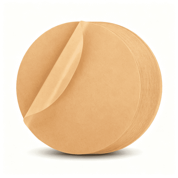CCOCC 6-Inch Baking Sheet Rounds - Kraft Unbleached Parchment Paper,Non-Stick,to Demold,Waterproof,Tear-Resistant,Parchment Paper Rounds Is A Good Tools for Baking