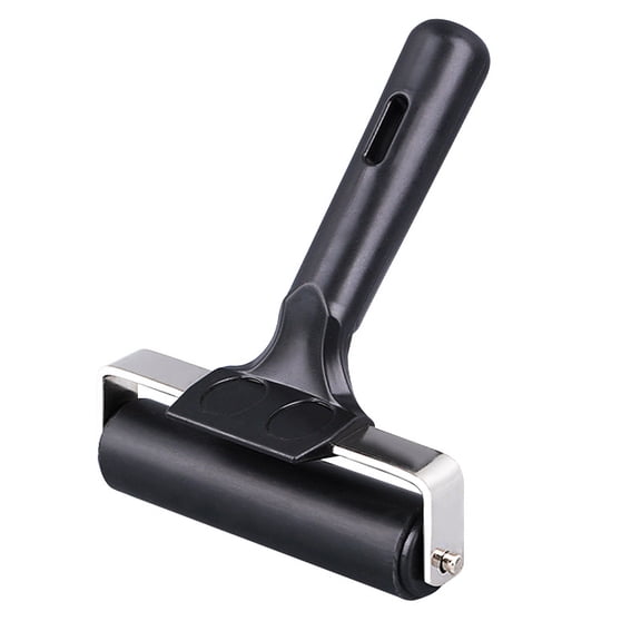 CCOCC 6 Inch Rubber Roller Tool, Rubber Brayer Roller for Printmaking by