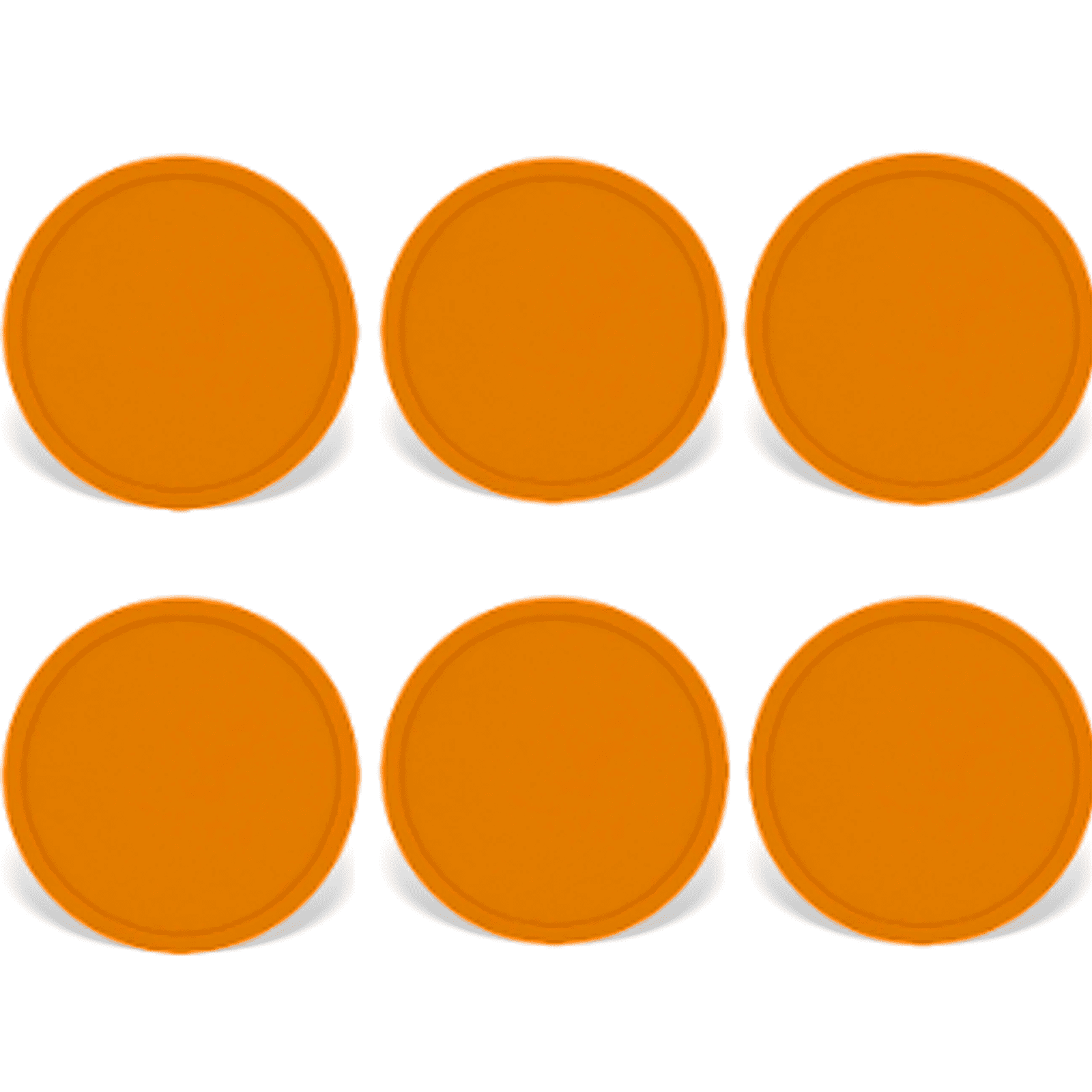 CCOCC 6Pcs Coasters,2.36-Inch Anti-Slip Design Silicone Coasters,Food ...