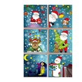 thumbnail image 1 of CCOCC 6Pcs Wall Decals Delicate Window Stickers Child Friendly Window Clings,Style 12, 1 of 4