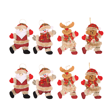 GJX 8Pcs Christmas Ornaments,Ornaments for Christmas Trees,Christmas Ornaments Set