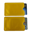 thumbnail image 1 of CCOCC 8Pcs Rfid Blocking Sleeves,Rfid Protection Rfid Blocking Card,Card Holder Card Covers for Debit Cards,Yellow, 1 of 4