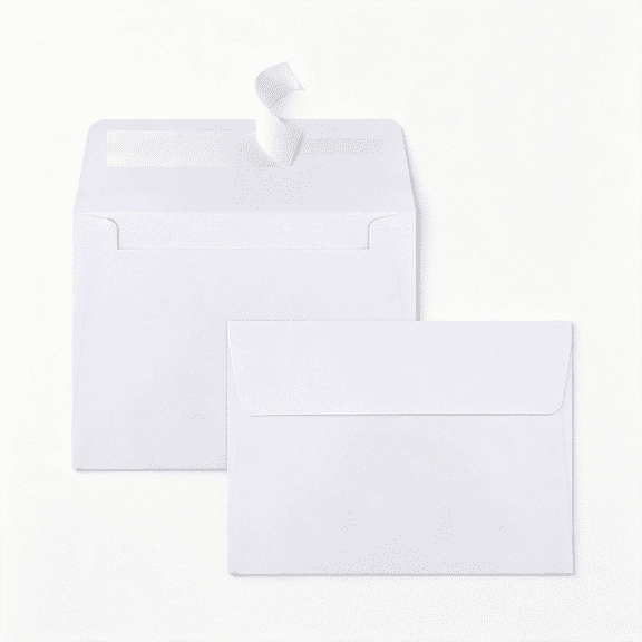 CCOCC 90 Packs A1 Envelopes, 3.625X5.125" Envelopes White, Small Envelope Rsvp Envelope, Self Seal for Weddings, Photos, Postcards, Greeting Cards, Mailing Small Envelopes