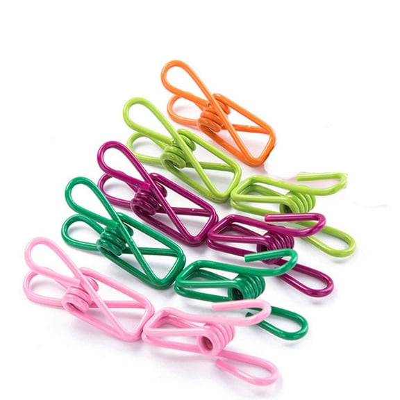 CCOCC 9Pcs Clothes Pins,Chip Clips,Bag Clips for Food,Beach Towel Clips
