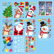CCOCC 9Pcs Wall Paper,Easy Install Wall Decals,Reusable Holiday Spirit Bedroom Wall Decor,Style7,20*30cm
