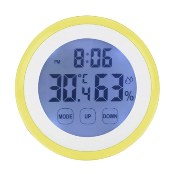 CCOCC Alarm Clock,Compact Digital Clock,Stylish Bedside Clock,Portable Alarm Clock with LCD Display