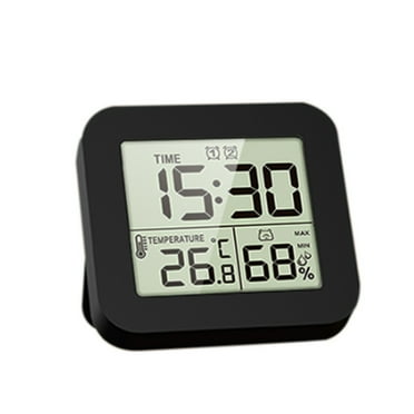 CCOCC Alarm Clock,Dual Alarm Features Digital Clock with Adjustable Brightness,Versatile Bedside Clock with Snooze