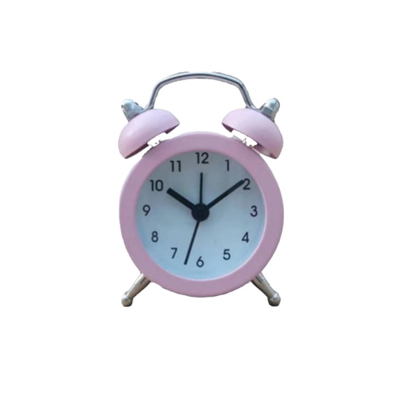 CCOCC Alarm Clock,Non-Ticking Silent Alarm Clock for Bedrooms,Charming Table Clock with Strong Alarm for Heavy Sleepers
