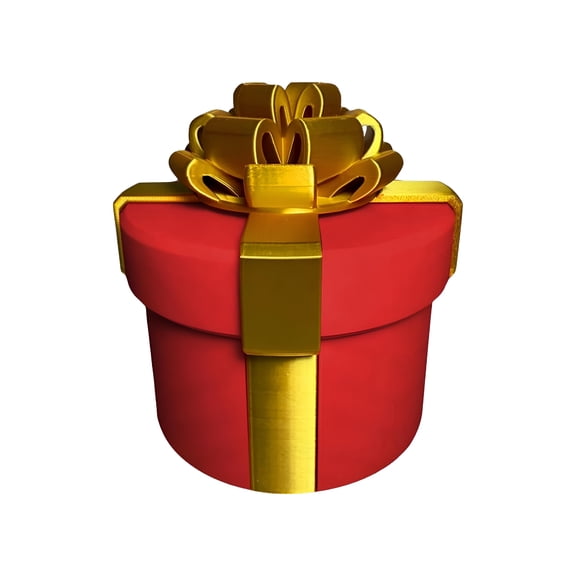 CCOCC Annoying Nested Screw Gift Box - 3D Printed Prank Box for Cash Surprises, Funny Puzzle Gift for Birthdays, Christmas, White Elephant, or to Drive Friends and Lovers Crazy (1Pcs)