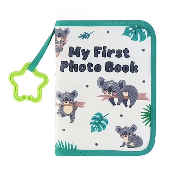 CCOCC Babys First Photo Album,Cloth Memory Book for Newborn,Giraffe-Themed Keepsake,Family Photo Organizer,Safe & Durable Keepsake for Babys First Year,Perfect Baby Shower Gift
